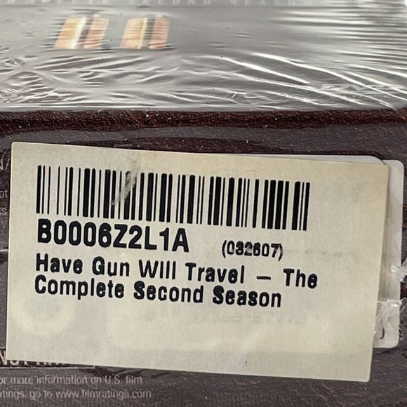 Have Gun Will Travel Complete 2nd Season 6 DVD Set Video Richard Boone 16+ Hours - Picture 9 of 9